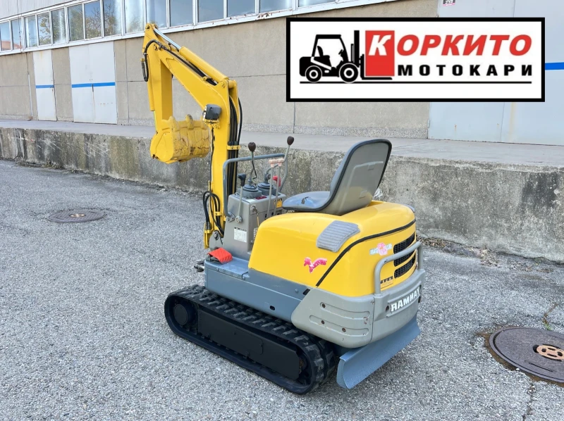 Багер Yanmar B08 / Като Нов!!!, снимка 3 - Индустриална техника - 47215639