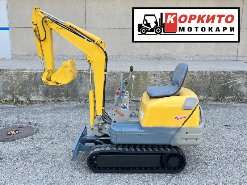 Багер Yanmar B08 / Като Нов!!!, снимка 2 - Индустриална техника - 47215639