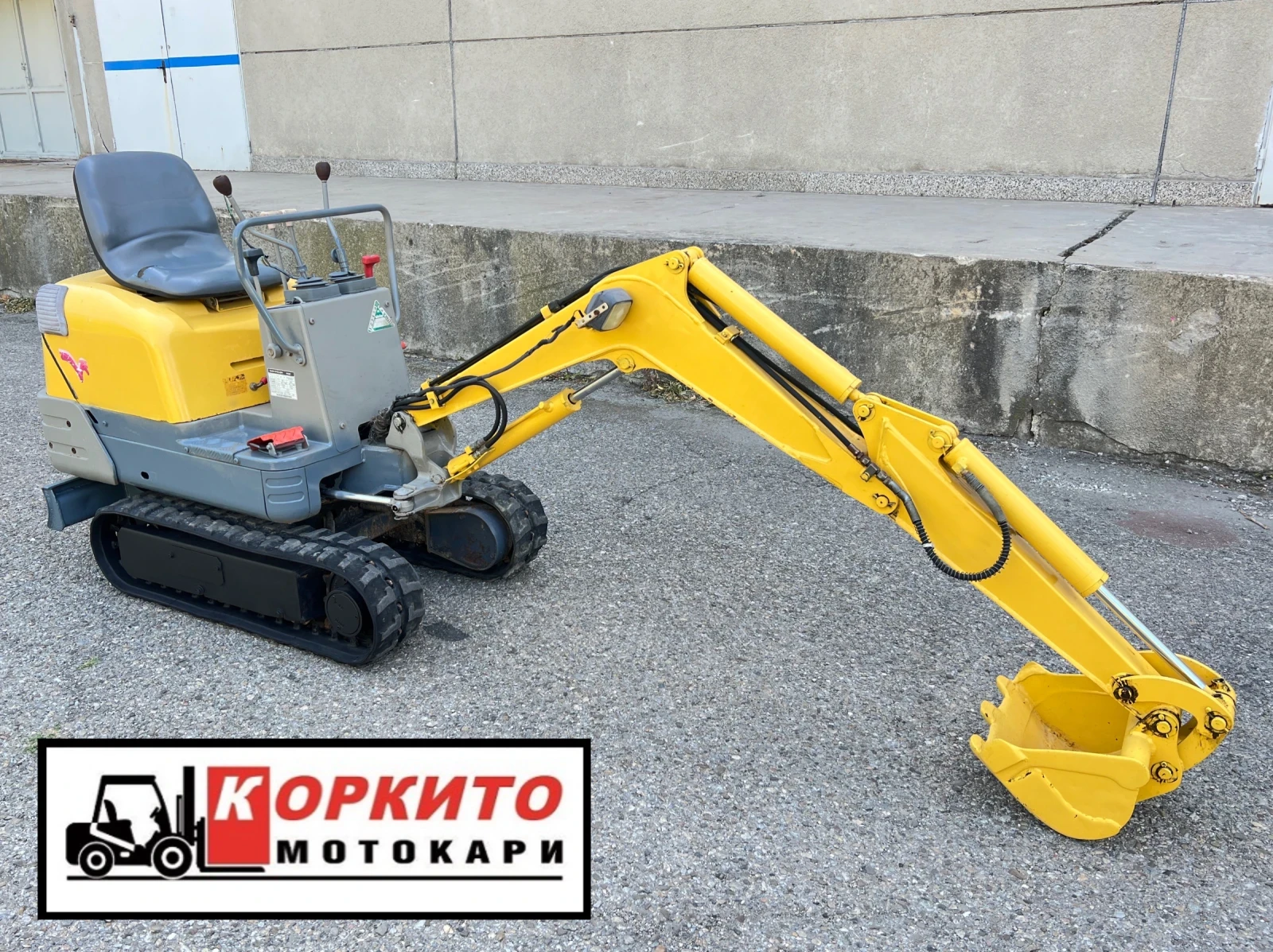 Багер Yanmar B08 / Като Нов!!! - изображение 7