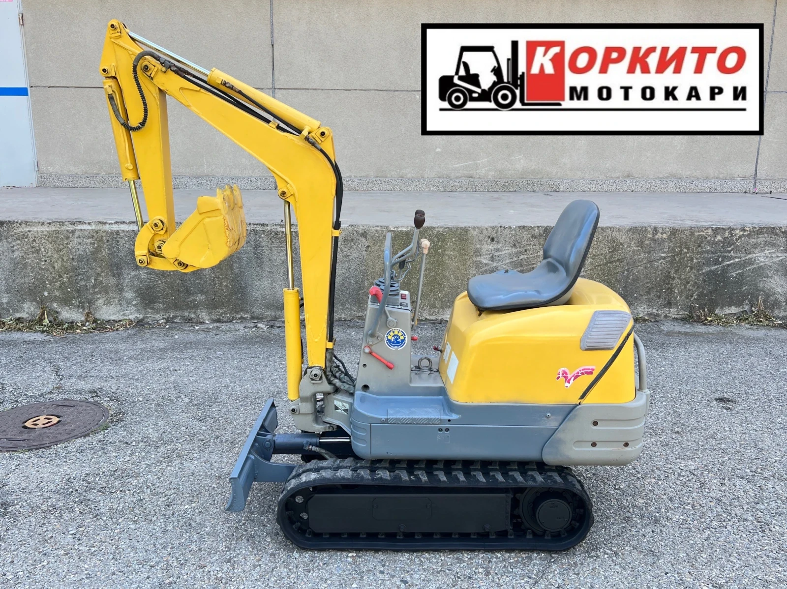 Багер Yanmar B08 / Като Нов!!! - изображение 2