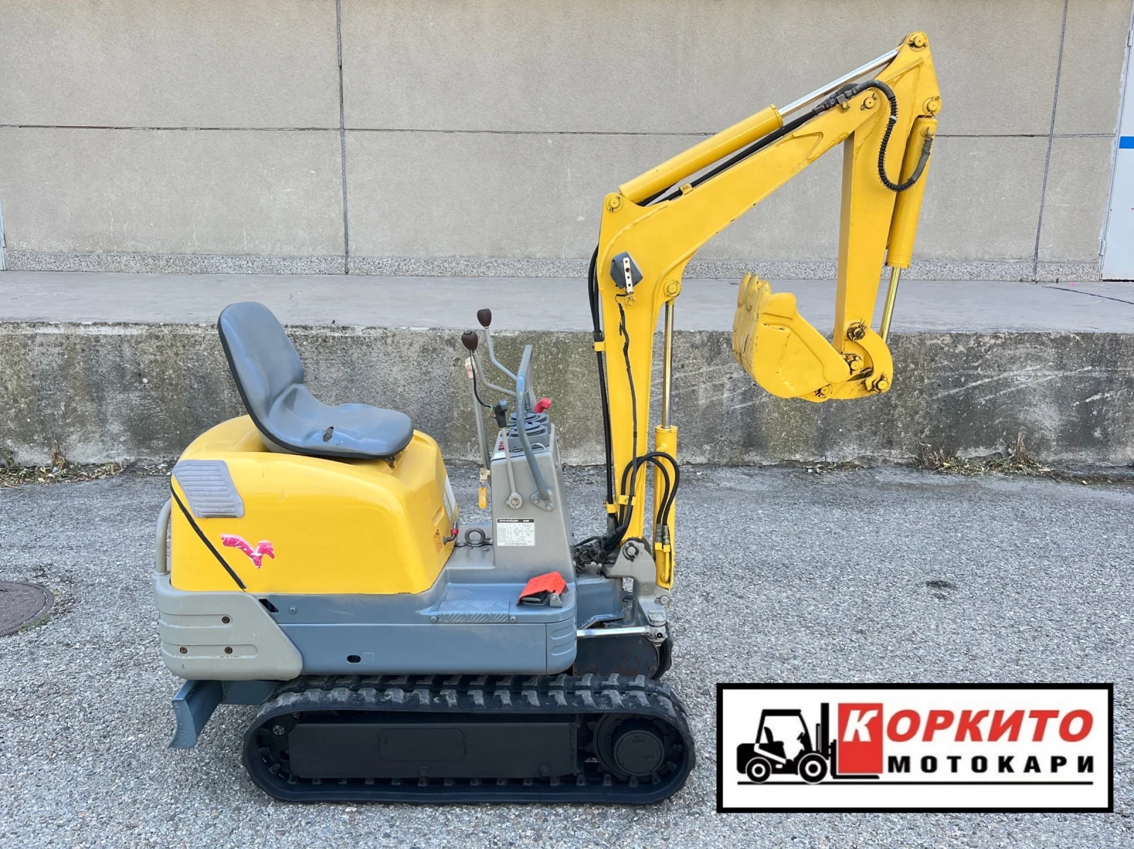 Багер Yanmar B08 / Като Нов!!! - изображение 6