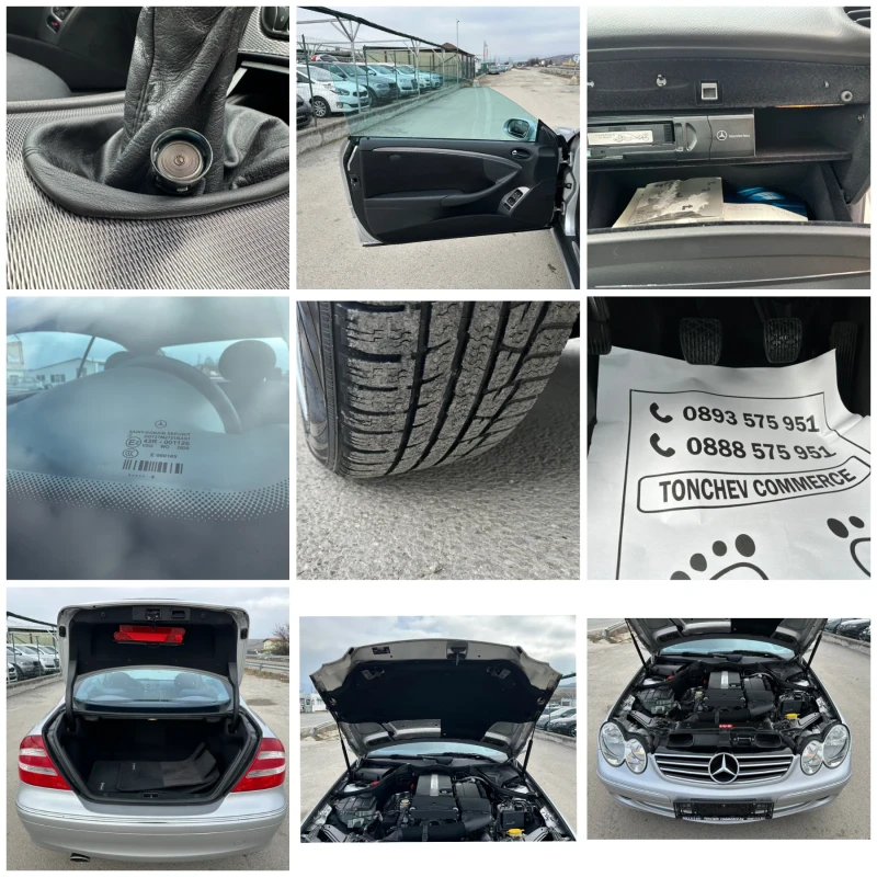 Mercedes-Benz CLK 200-KOMPRESSOR-149.000km-NAVI-TV-DVD-AVTOPILOT, снимка 17 - Автомобили и джипове - 49138695