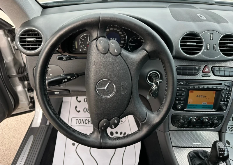 Mercedes-Benz CLK 200-KOMPRESSOR-149.000km-NAVI-TV-DVD-AVTOPILOT, снимка 12 - Автомобили и джипове - 49138695