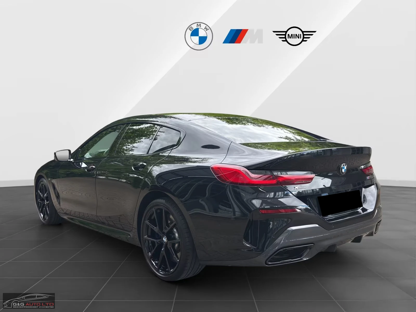 BMW 850 xDRIVE/GRANCOUPE/360/HUD/PANO/LASER/ACC/H&K/467z, снимка 4 - Автомобили и джипове - 54823117