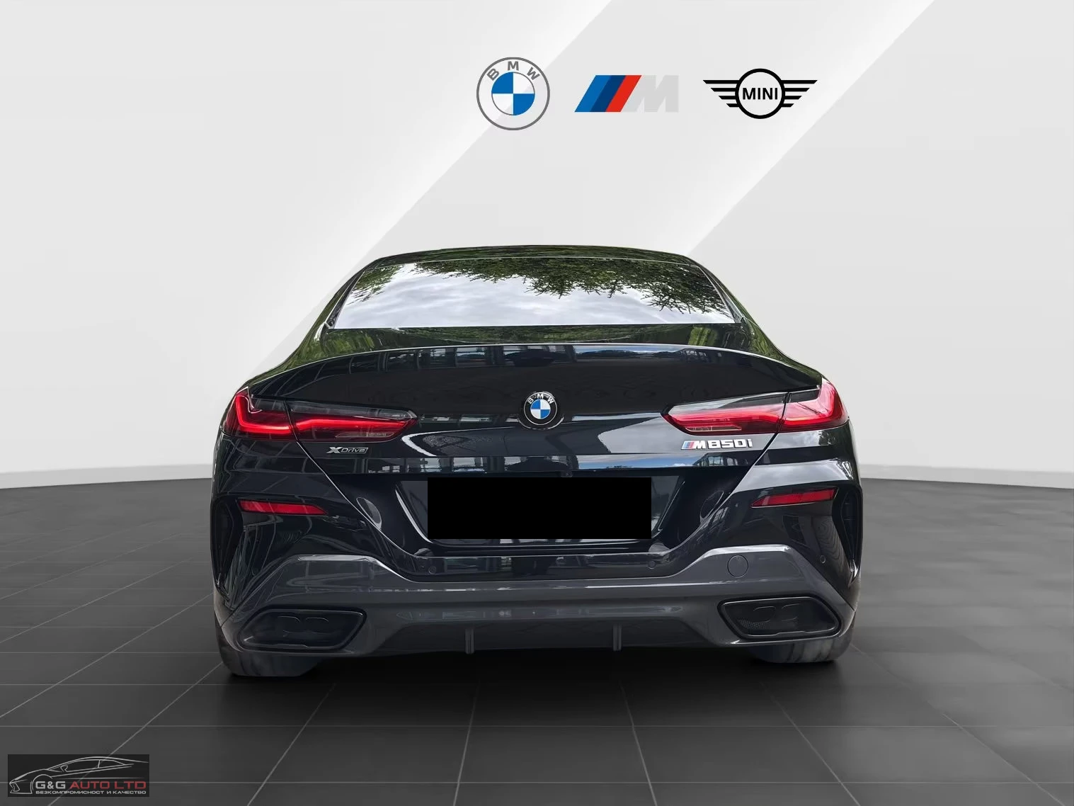 BMW 850 xDRIVE/GRANCOUPE/360/HUD/PANO/LASER/ACC/H&K/467z, снимка 7 - Автомобили и джипове - 54823117