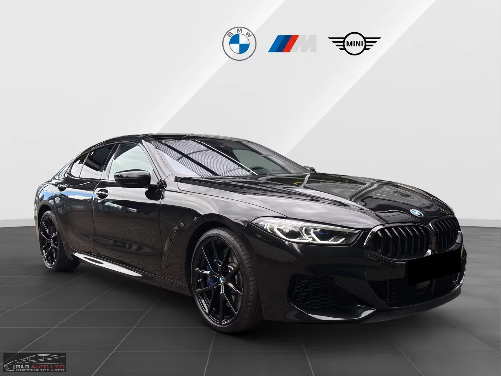 BMW 850 xDRIVE/GRANCOUPE/360/HUD/PANO/LASER/ACC/H&K/467z, снимка 5 - Автомобили и джипове - 54823117