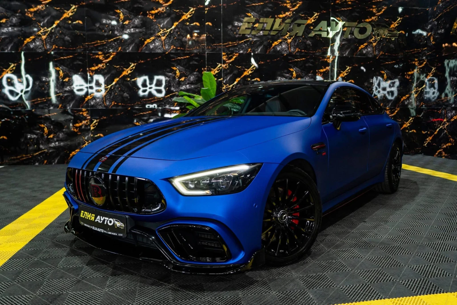 Mercedes-Benz AMG GT 63 BRABUS 800 PACKAGE LED BURM ЛИЗИНГ 100%, снимка 4 - Автомобили и джипове - 55975529
