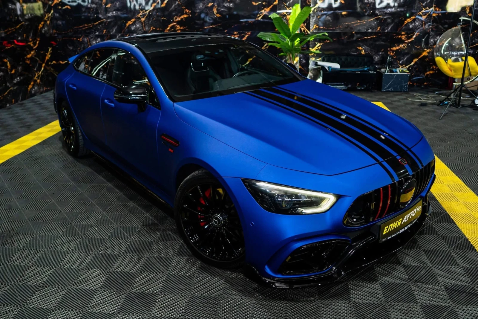 Mercedes-Benz AMG GT 63 BRABUS 800 PACKAGE LED BURM ЛИЗИНГ 100%, снимка 2 - Автомобили и джипове - 55975529