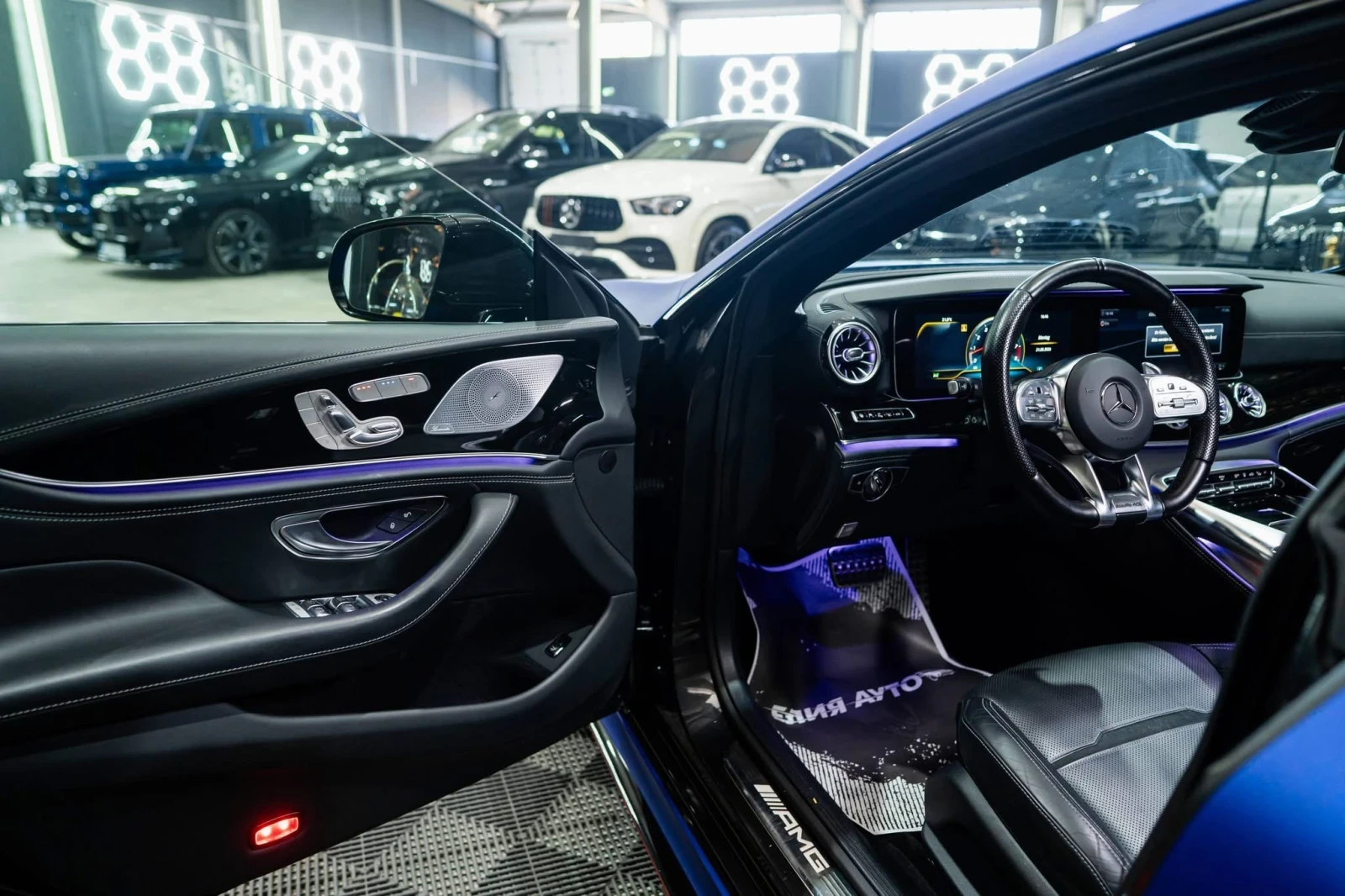 Mercedes-Benz AMG GT 63 BRABUS 800 PACKAGE LED BURM ЛИЗИНГ 100%, снимка 11 - Автомобили и джипове - 55975529