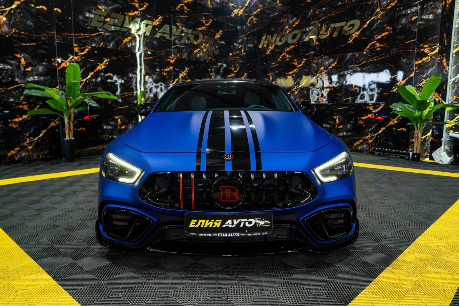 Mercedes-Benz AMG GT 63 BRABUS 800 PACKAGE LED BURM ЛИЗИНГ 100%, снимка 3 - Автомобили и джипове - 55975529