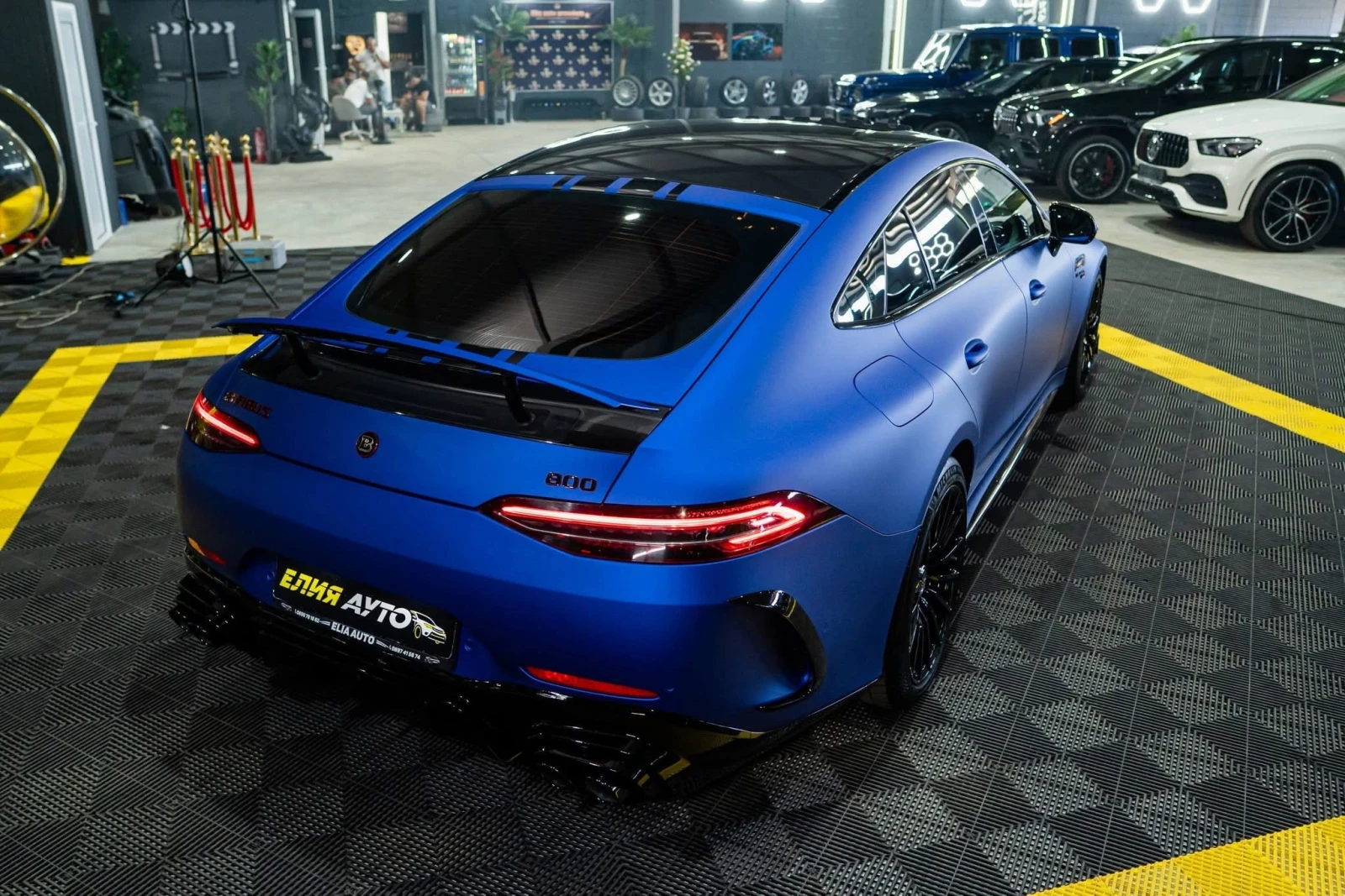 Mercedes-Benz AMG GT 63 BRABUS 800 PACKAGE LED BURM ЛИЗИНГ 100%, снимка 10 - Автомобили и джипове - 55975529