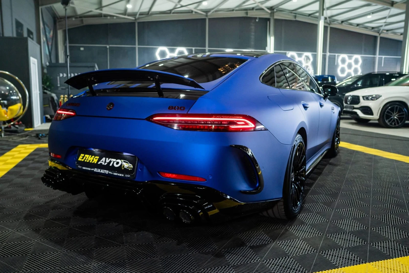 Mercedes-Benz AMG GT 63 BRABUS 800 PACKAGE LED BURM ЛИЗИНГ 100%, снимка 9 - Автомобили и джипове - 55975529