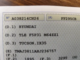 Hyundai Tucson 1.6GDi* LED* NAVI* KAMERA* , снимка 17