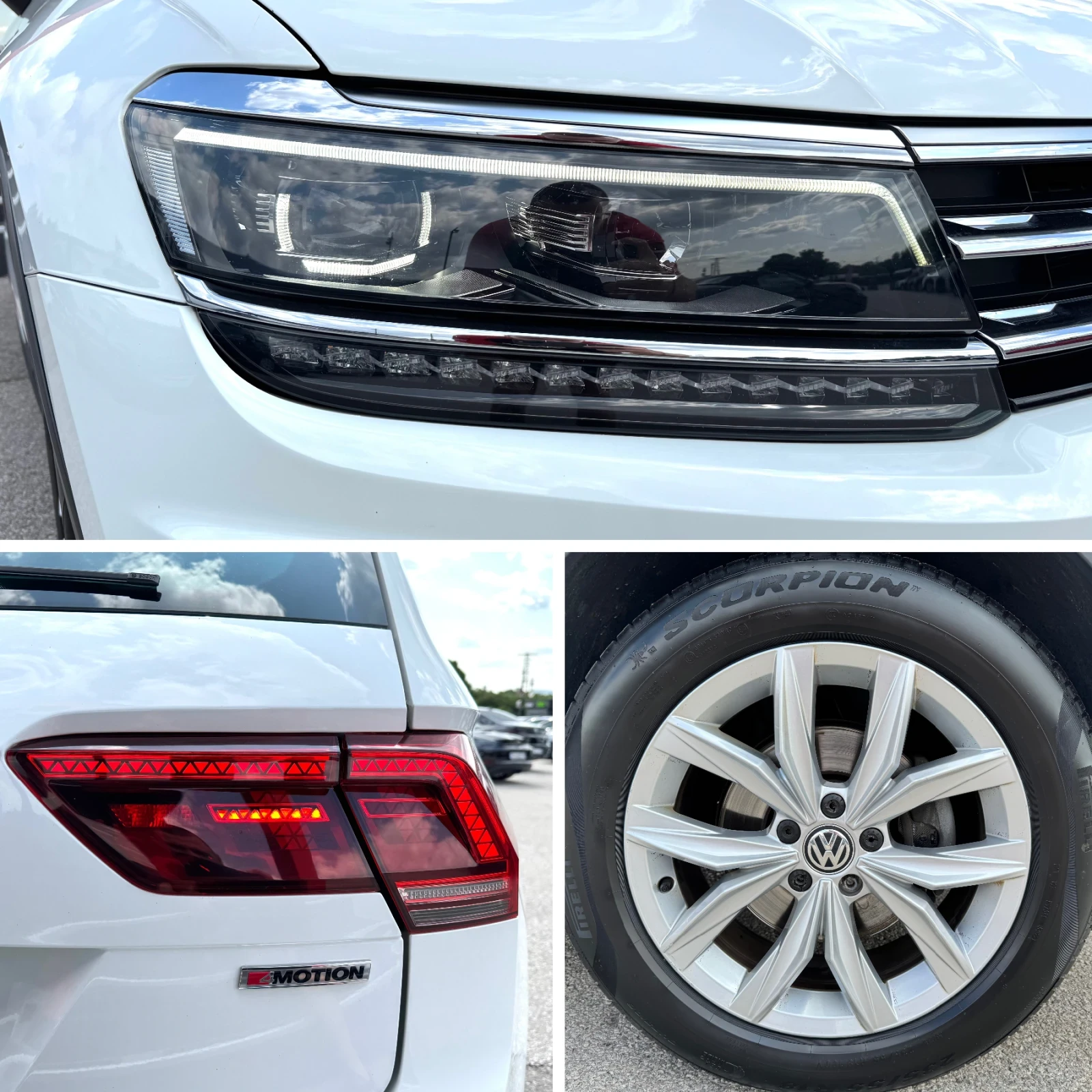 VW Tiguan 2.0D-4 MOTION-FULL LED-DIGITAL-DISTRONIC-TOP - изображение 7
