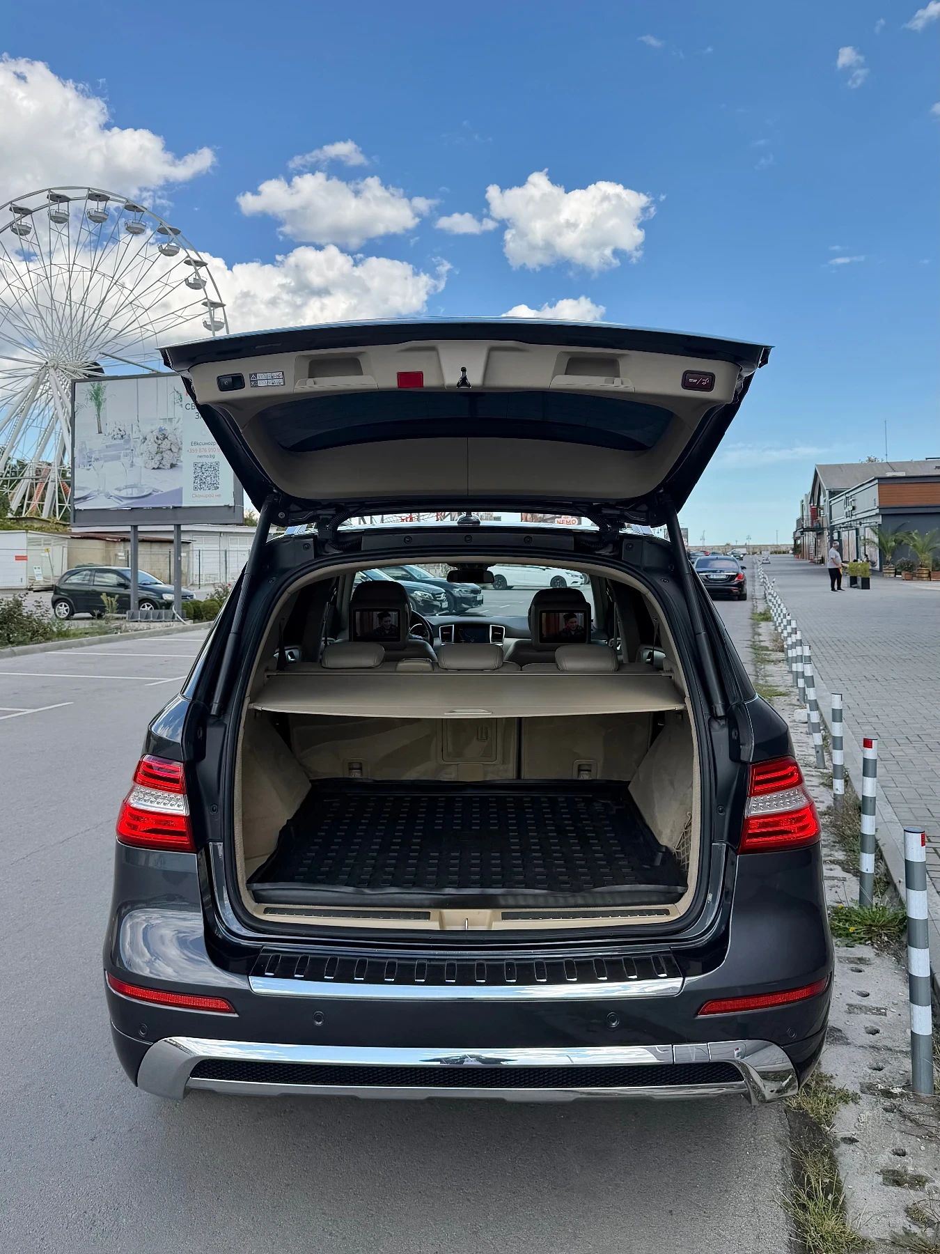 Mercedes-Benz ML 350 CDI AMG 3хTV Панорама Пружини Memory, снимка 9 - Автомобили и джипове - 56215102