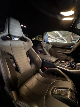 BMW M4 COMPETITION XDRIVE ГАРАНЦИЯ CERAMIC BUCKET SEATS, снимка 14