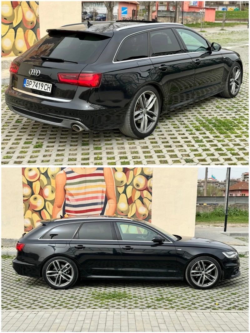 Audi A6 3.0TDI 245 kc S-LINE + + + Вакум Панорама ГОТОВ ЛИ, снимка 17 - Автомобили и джипове - 46974177