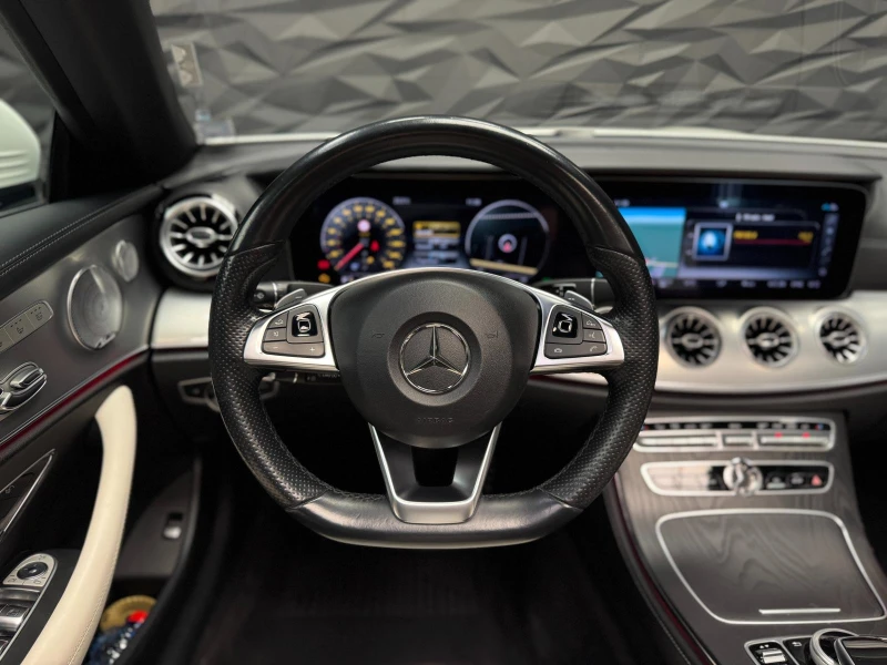 Mercedes-Benz E 220 d AMG-Line Cabrio* Burmester* Обдухване* Camera, снимка 11 - Автомобили и джипове - 51402376