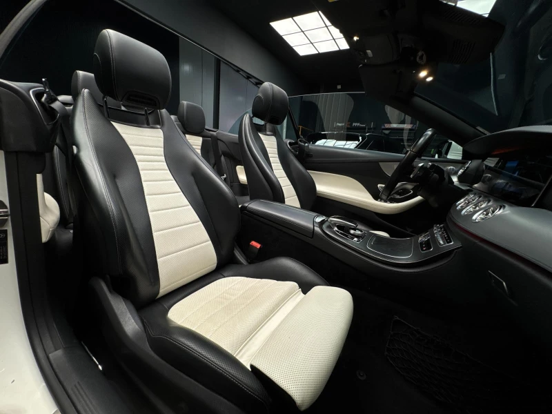 Mercedes-Benz E 220 d AMG-Line Cabrio* Burmester* Обдухване* Camera, снимка 8 - Автомобили и джипове - 51402376