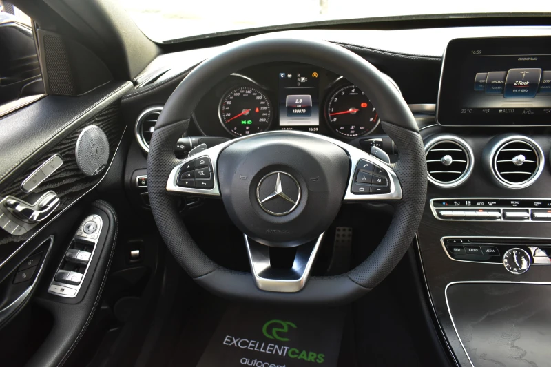 Mercedes-Benz C 400 AMG-LINE* FULL-LED* CAMERA, снимка 14 - Автомобили и джипове - 51908454