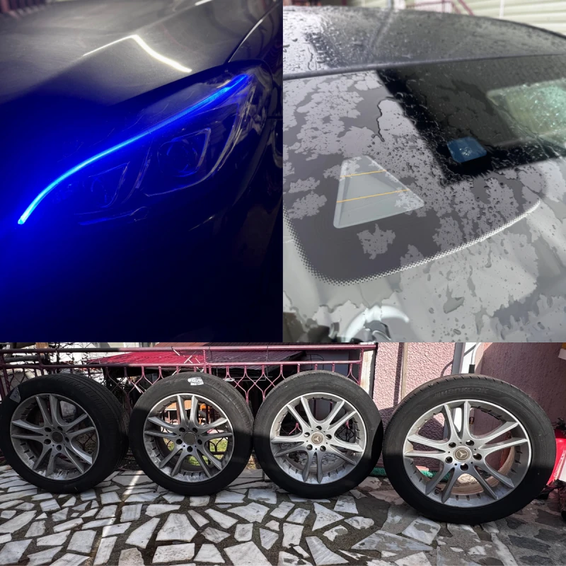 Mercedes-Benz C 220 2.2CDI/ Intelligent Light System/ ПОДГРЕВ/ Кожа, снимка 11 - Автомобили и джипове - 53242976