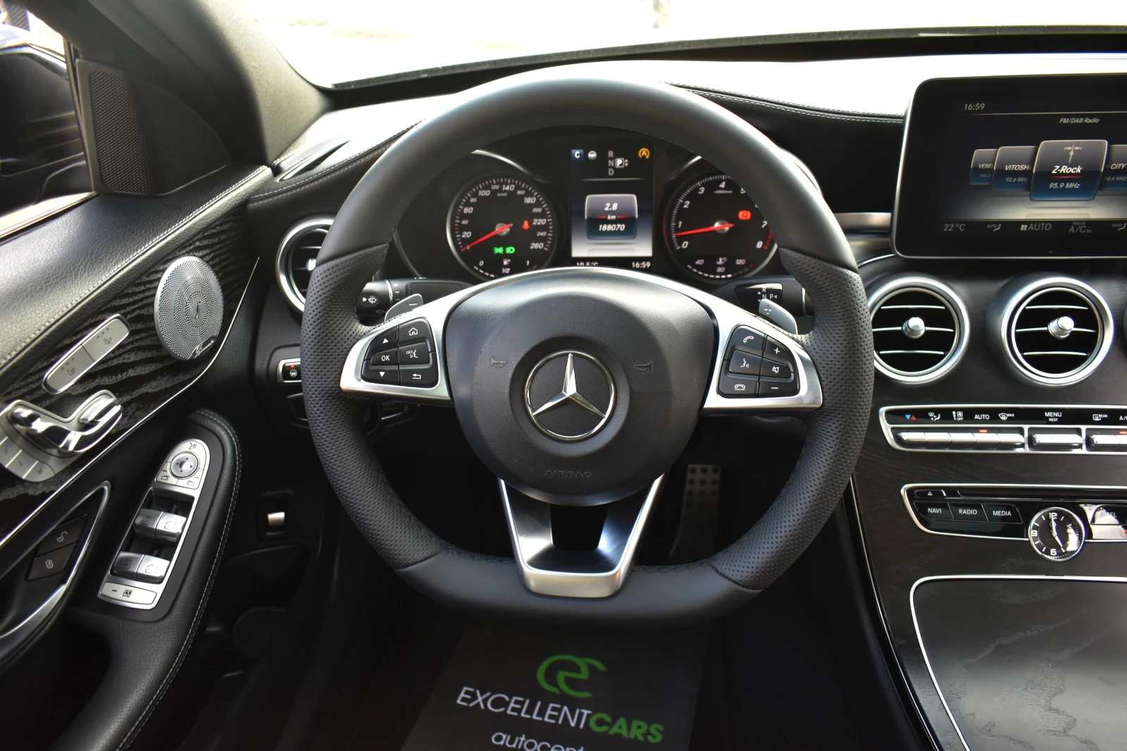 Mercedes-Benz C 400 AMG-LINE* FULL-LED* CAMERA | Mobile.bg   14