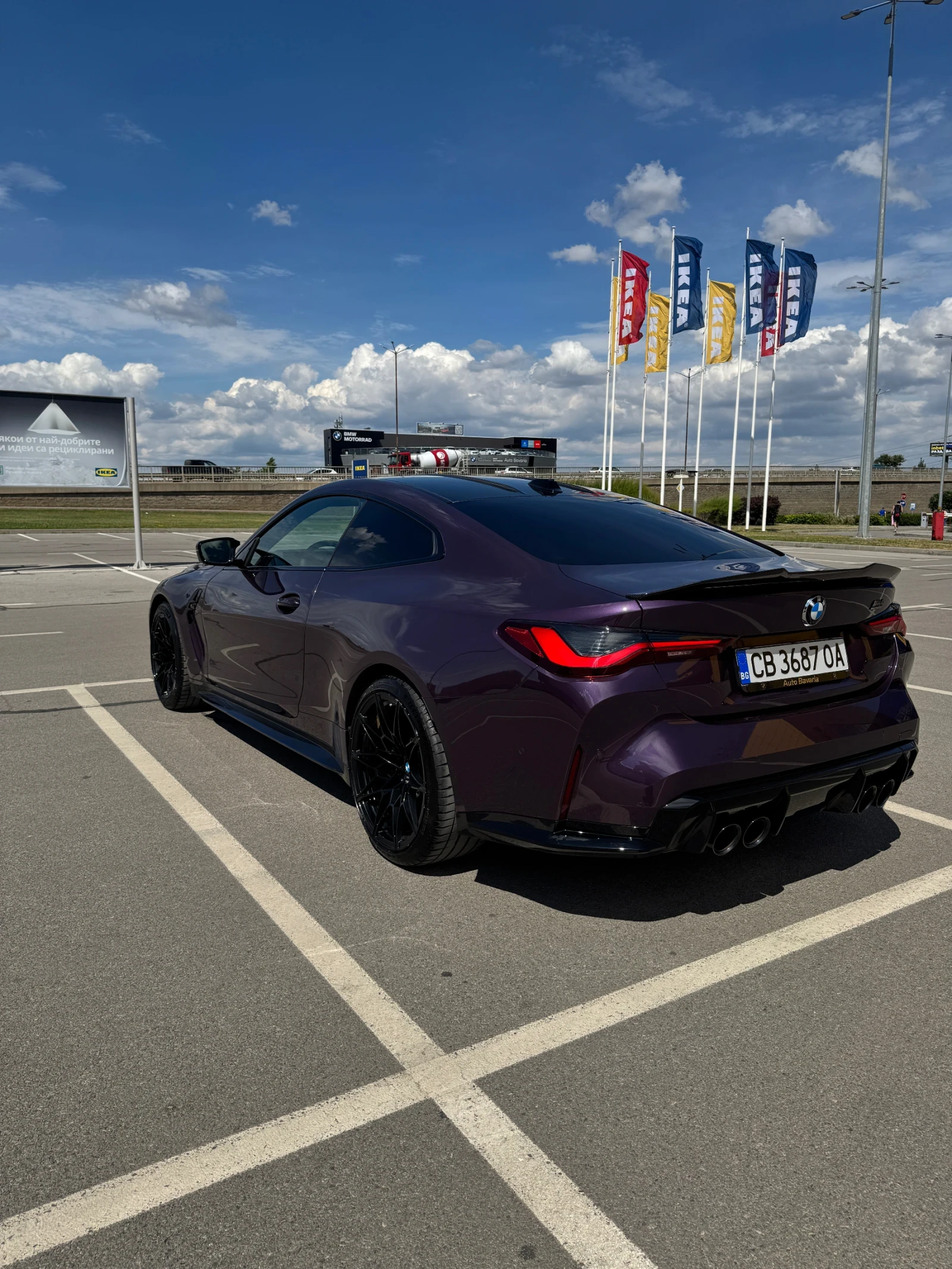 BMW M4 COMPETITION XDRIVE ГАРАНЦИЯ CERAMIC BUCKET SEATS, снимка 4 - Автомобили и джипове - 55224157