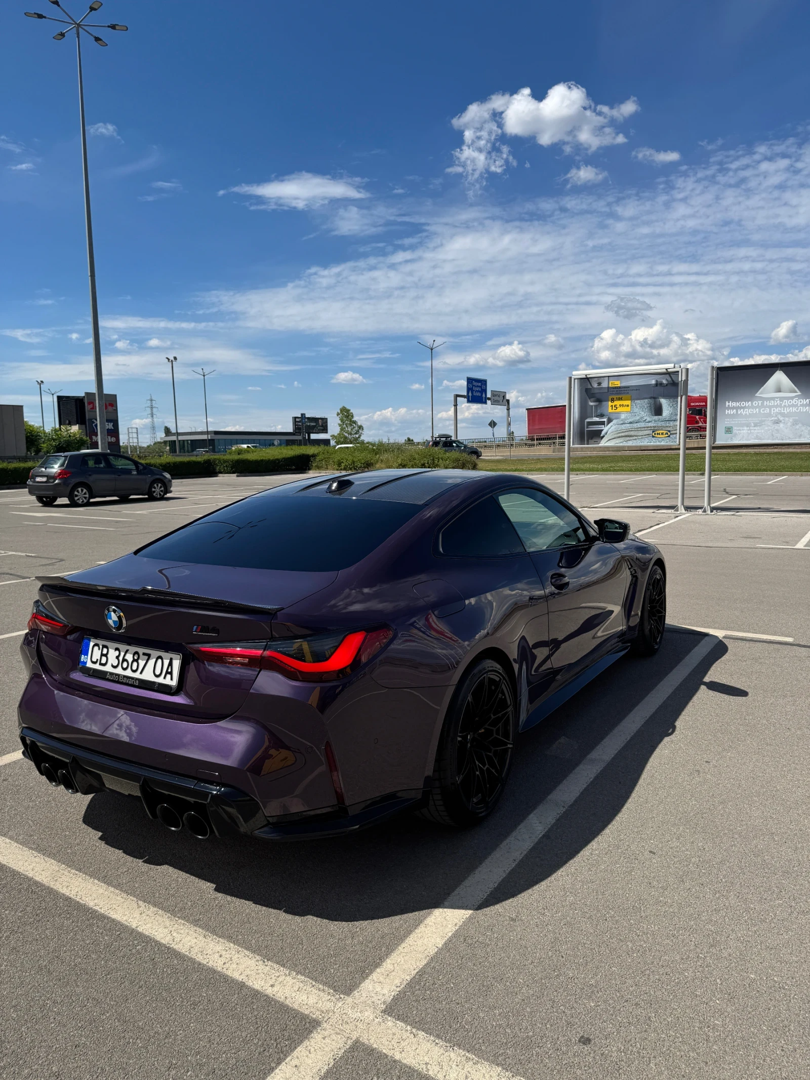 BMW M4 COMPETITION XDRIVE ГАРАНЦИЯ CERAMIC BUCKET SEATS, снимка 6 - Автомобили и джипове - 55224157