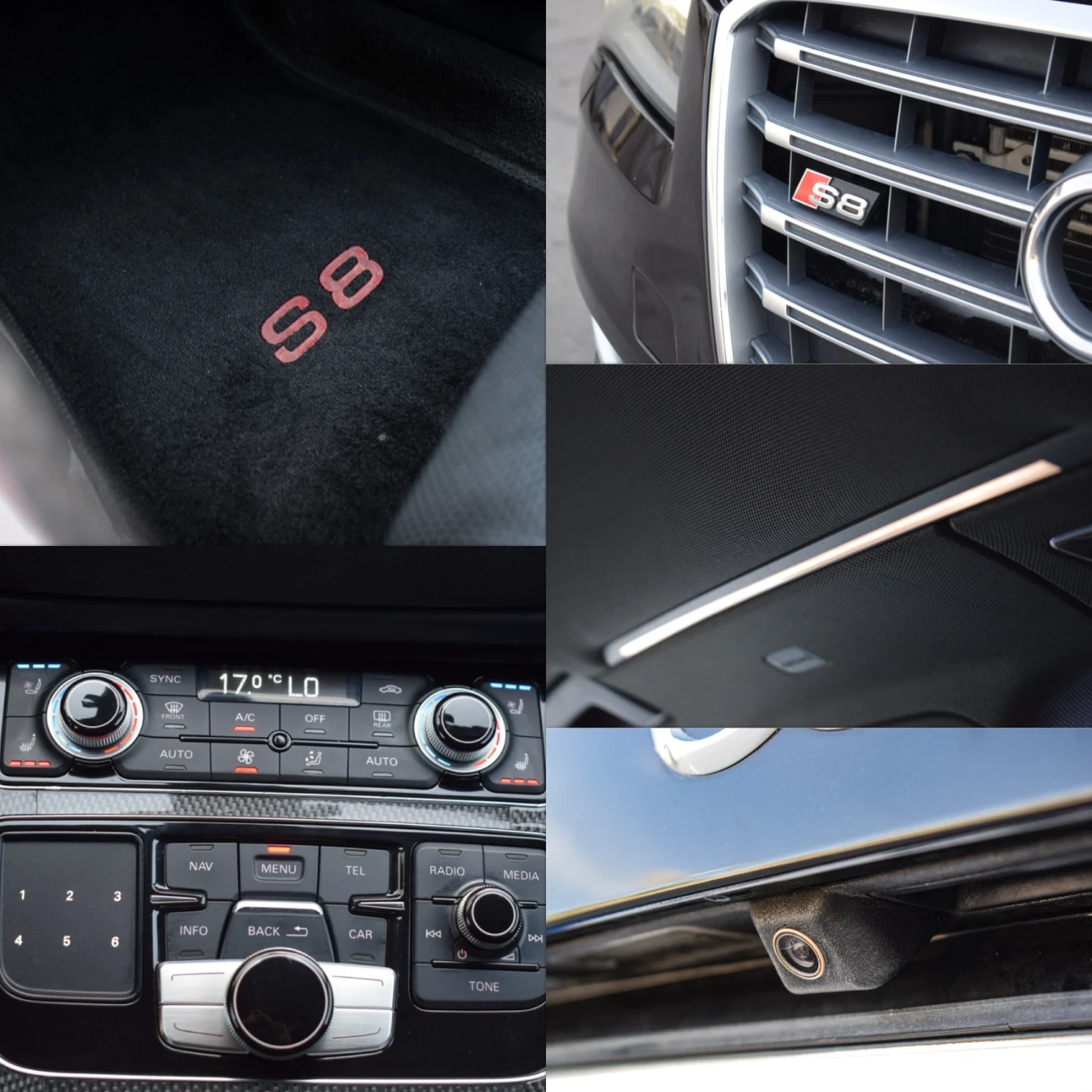 Audi A8 4.2TDI/S8 Pack//MATRIX/Carbon/Quattro/Масаж/БАРТЕР, снимка 16 - Автомобили и джипове - 55892705