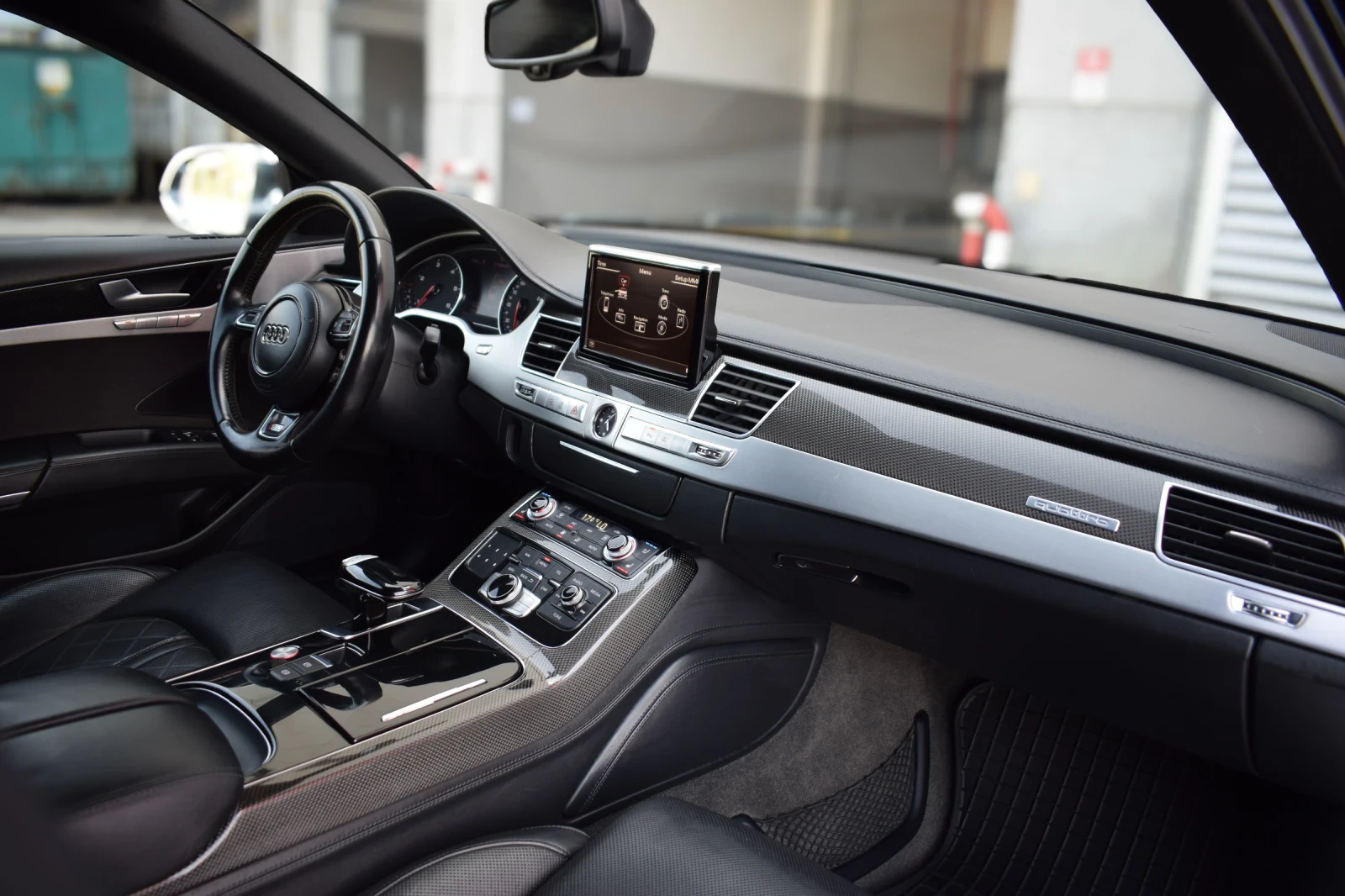 Audi A8 4.2TDI/S8 Pack//MATRIX/Carbon/Quattro/Масаж/БАРТЕР, снимка 12 - Автомобили и джипове - 55892705
