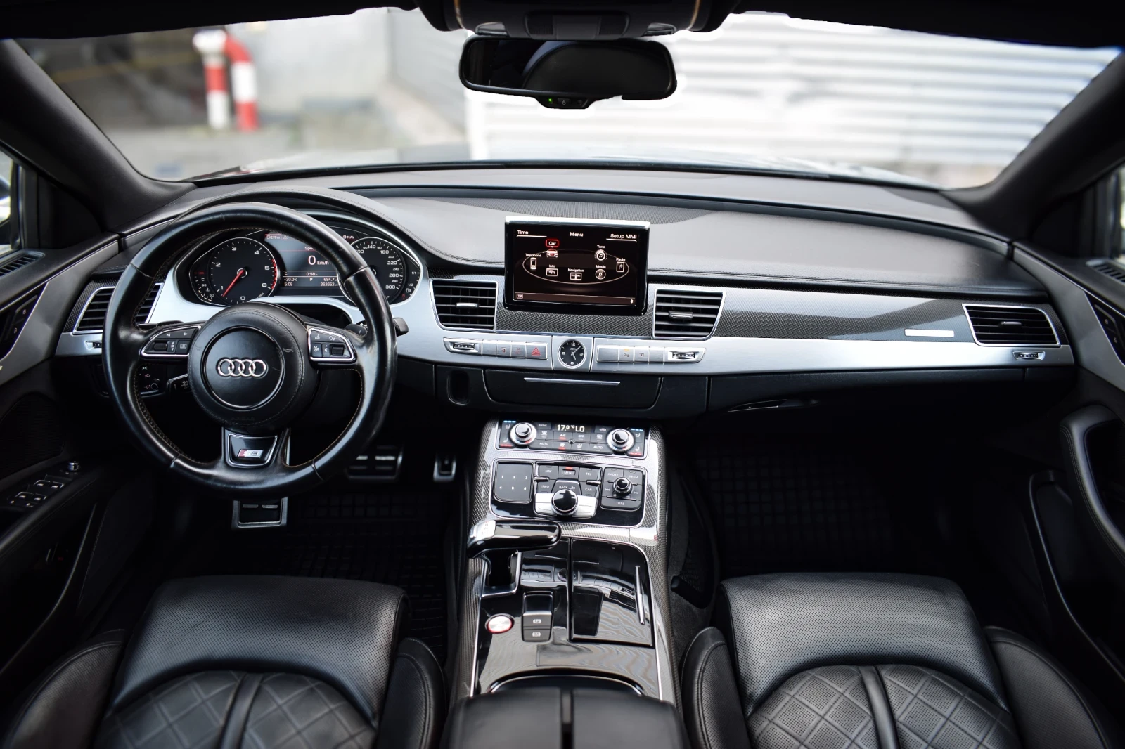 Audi A8 4.2TDI/S8 Pack//MATRIX/Carbon/Quattro/Масаж/БАРТЕР, снимка 7 - Автомобили и джипове - 55892705