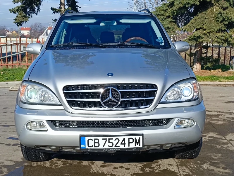 Mercedes-Benz ML 270 ТЕГЛИЧ КОЖА ПОДГРЕВ ШИБИДАХ КСЕНОН , снимка 3 - Автомобили и джипове - 48012232