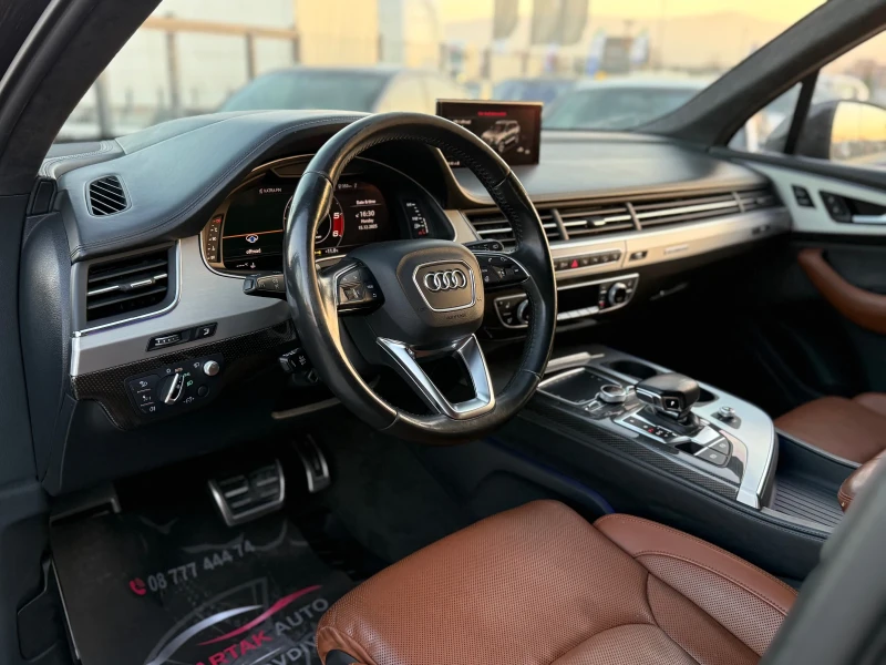 Audi SQ7 2018г* EXCLUSIVE* FULL MAX* 150.000KM* 7Местен* , снимка 7 - Автомобили и джипове - 52807216