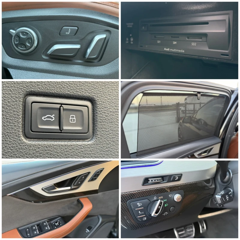 Audi SQ7 2018г* EXCLUSIVE* FULL MAX* 150.000KM* 7Местен* , снимка 15 - Автомобили и джипове - 52807216