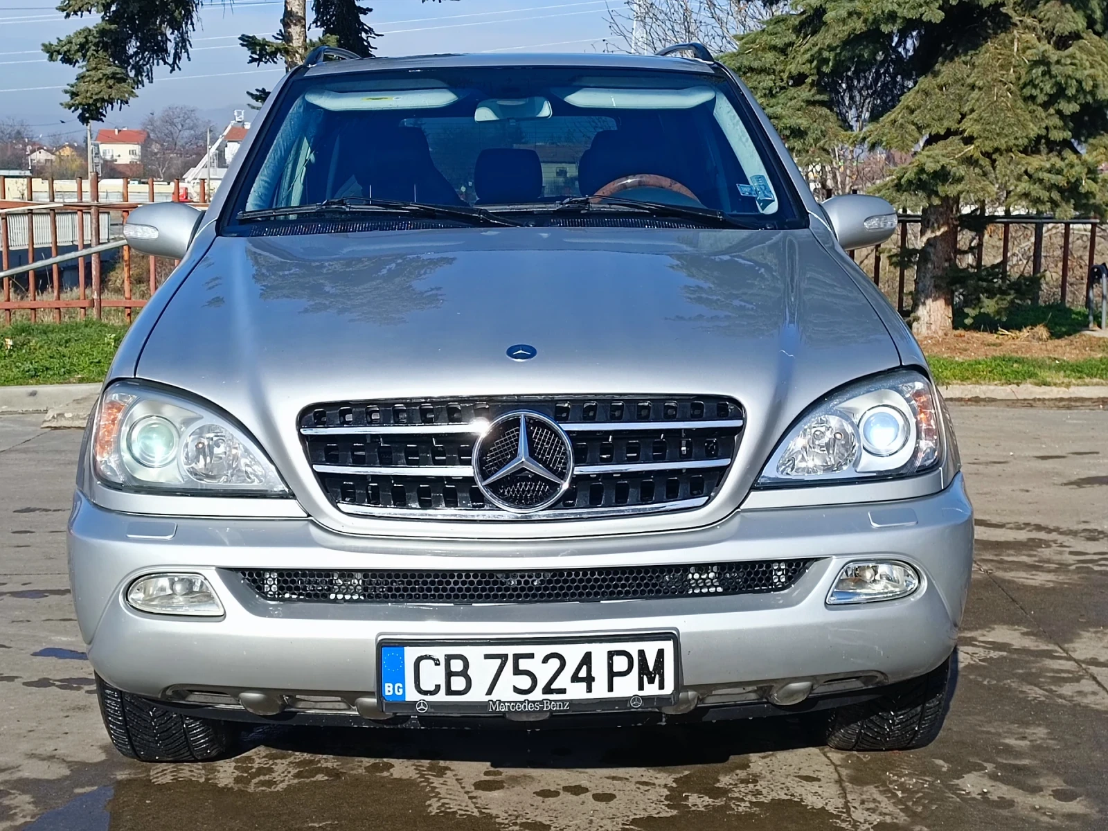 Mercedes-Benz ML 270 ТЕГЛИЧ КОЖА ПОДГРЕВ ШИБИДАХ КСЕНОН  - изображение 3