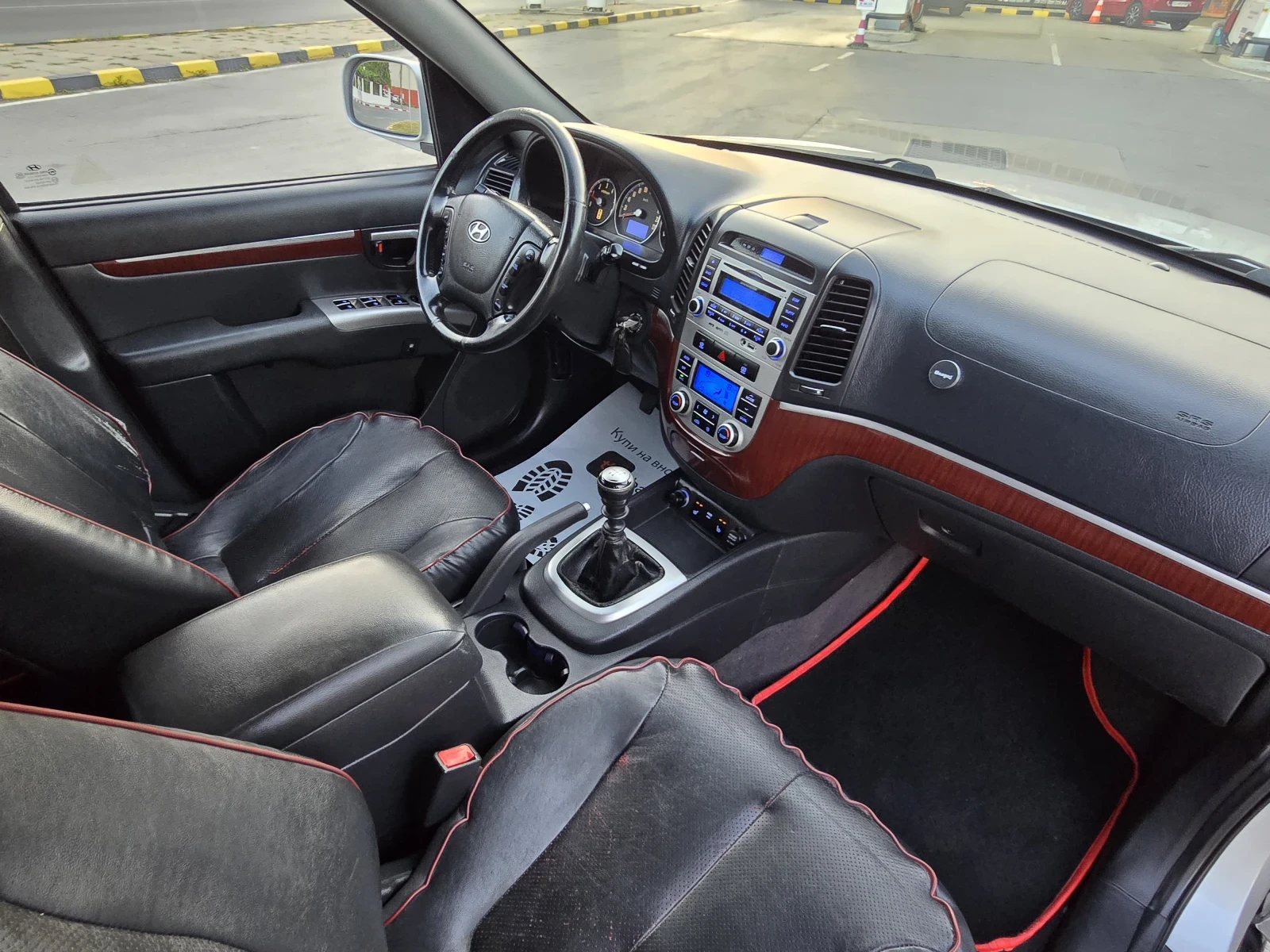 Hyundai Santa fe Топ състояние внос Италия, снимка 12 - Автомобили и джипове - 55547765