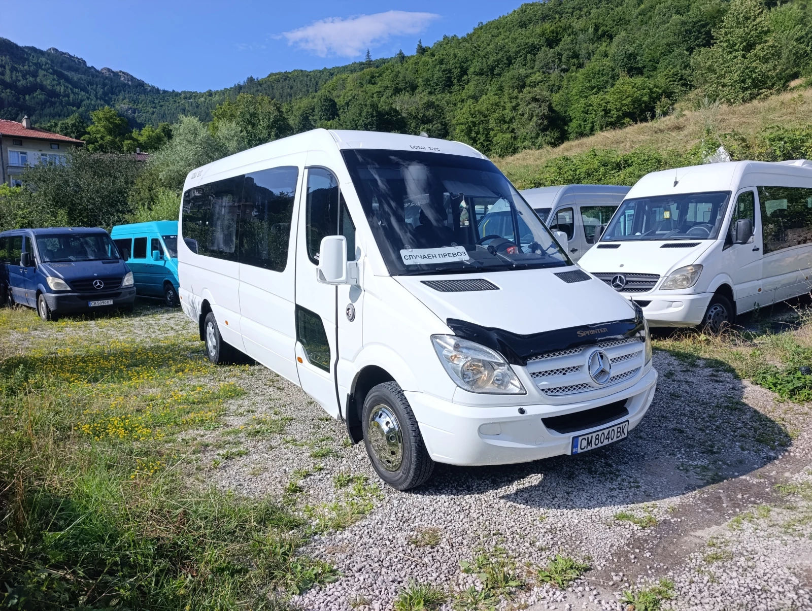 Mercedes-Benz Sprinter 313 АВТОБУС с ВИНЕТКА., снимка 14 - Бусове и автобуси - 56076300