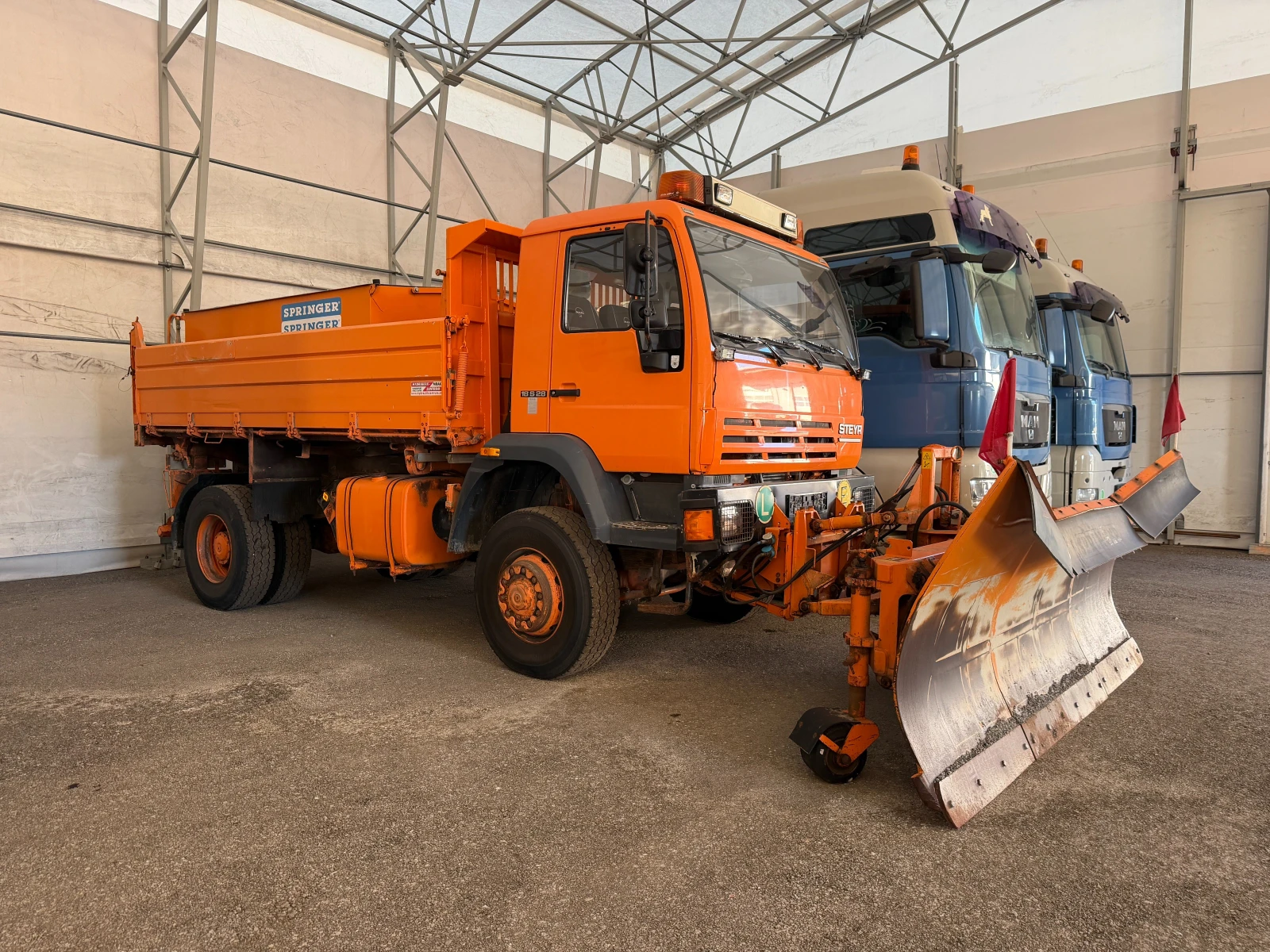 Steyr 25s27 Комплект-Гребло и песакар, , , , снимка 16 - Камиони - 56341079