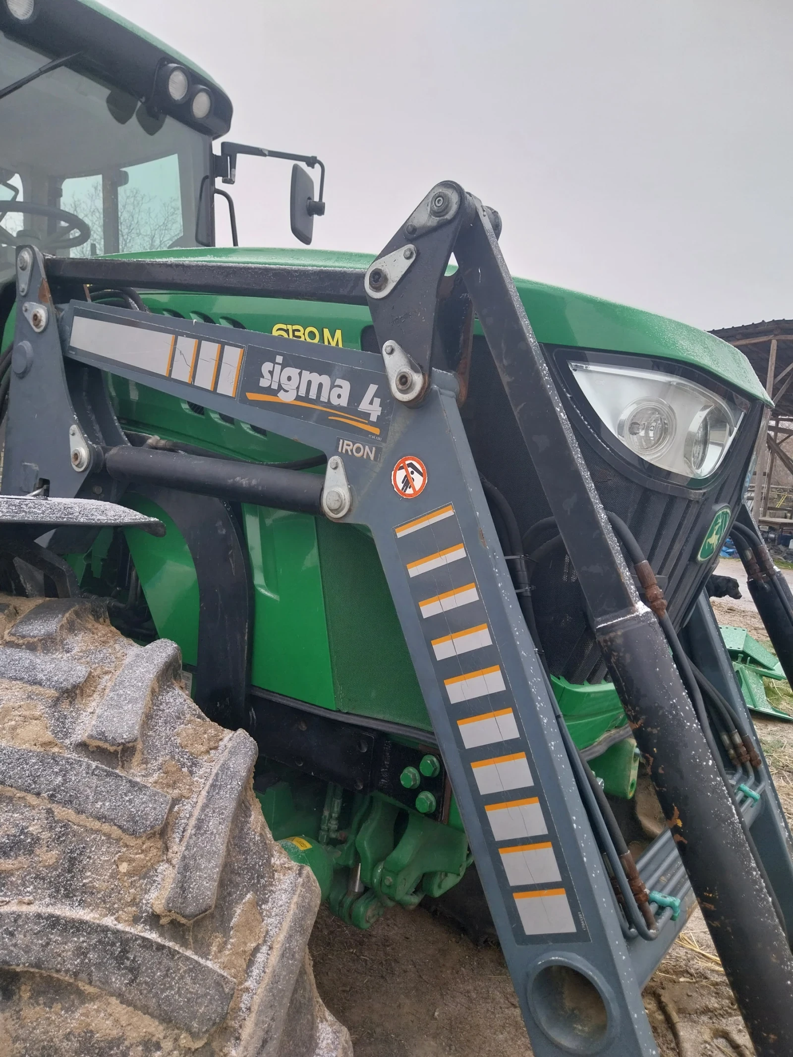 Трактор John Deere  Sigma, снимка 4 - Селскостопанска техника - 54585316
