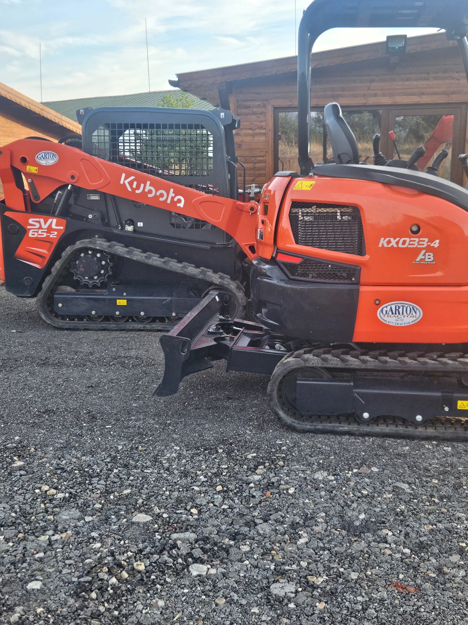 Багер Kubota Kx033-4, снимка 6 - Индустриална техника - 56404001