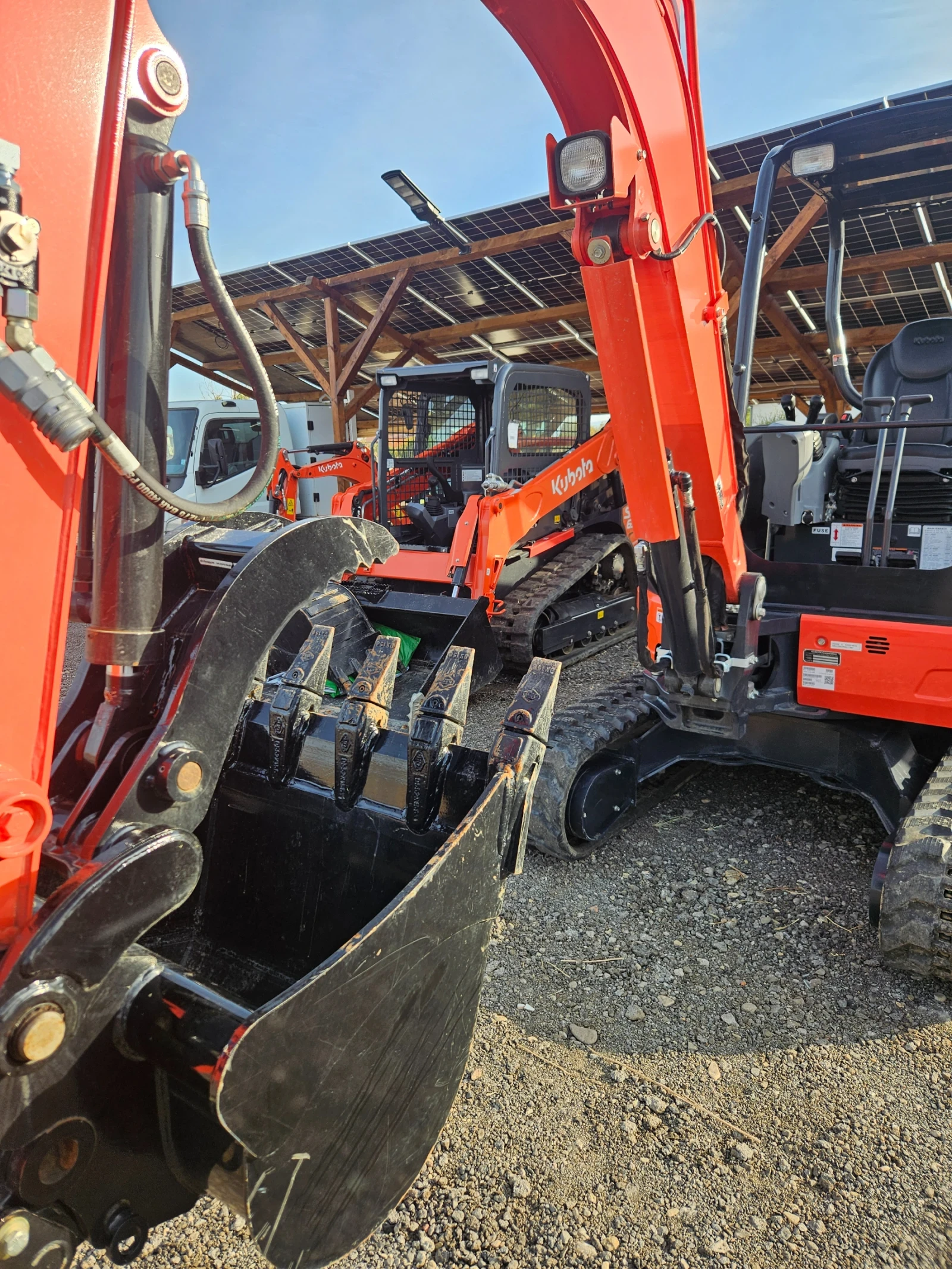 Багер Kubota Kx033-4, снимка 5 - Индустриална техника - 56404001