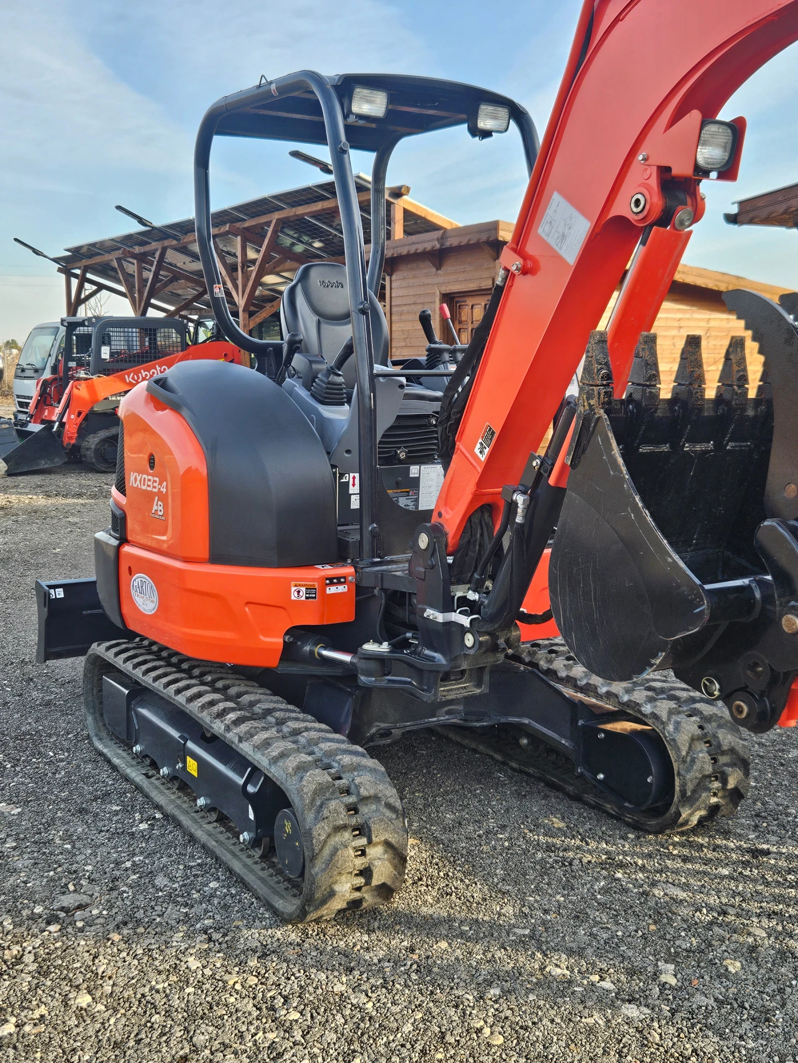 Багер Kubota Kx033-4, снимка 2 - Индустриална техника - 56404001