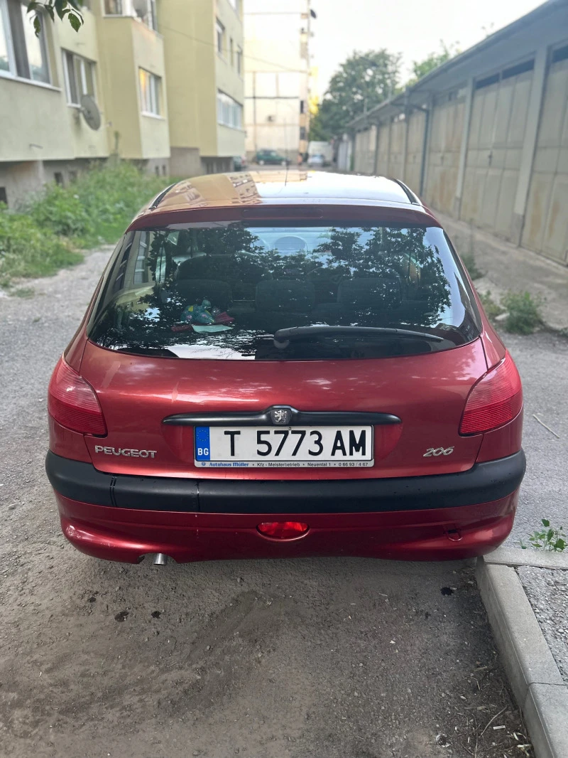 Peugeot 206, снимка 3 - Автомобили и джипове - 47448945