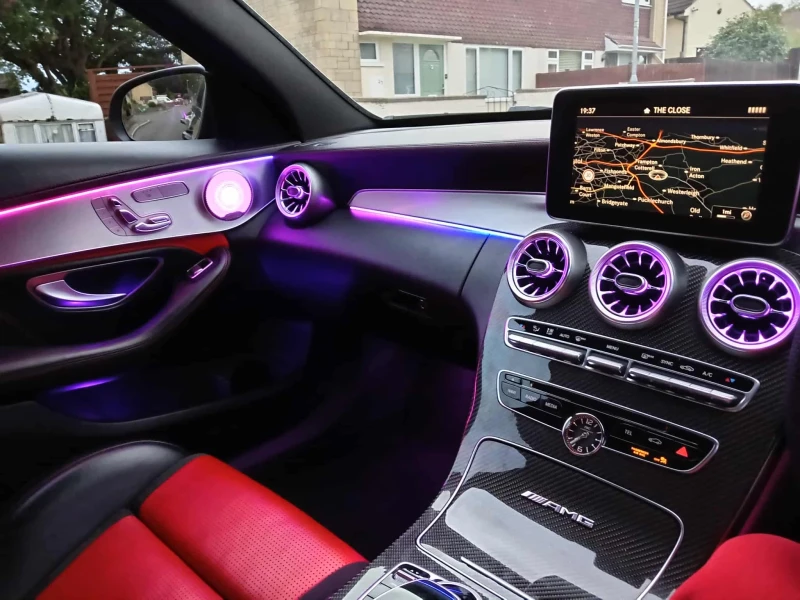 Mercedes-Benz C 63 AMG 680 коня Stage 2 Full Carbon Fiber pack, снимка 15 - Автомобили и джипове - 52589591