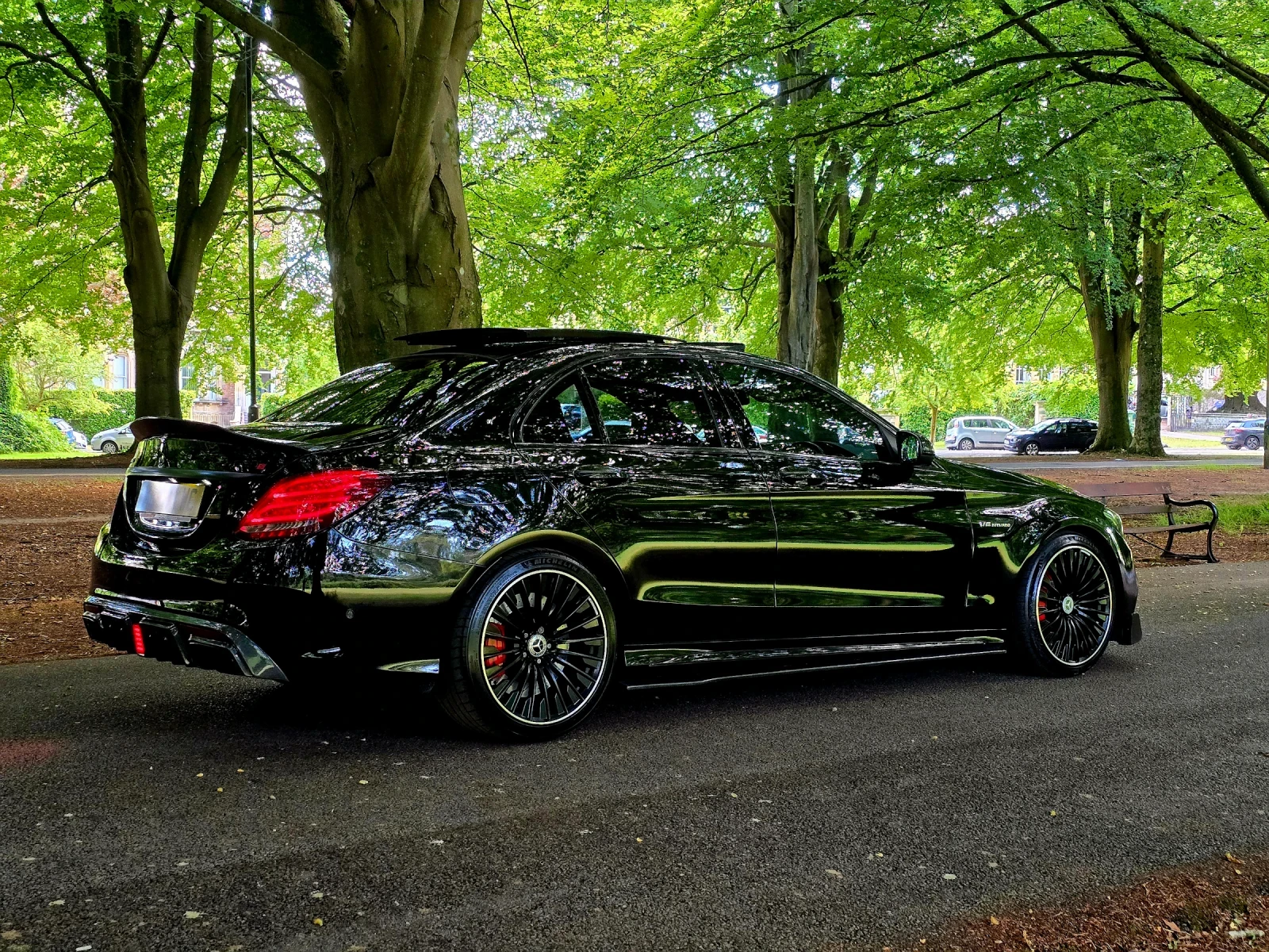 Mercedes-Benz C 63 AMG 680 коня Stage 2 Full Carbon Fiber pack - изображение 8