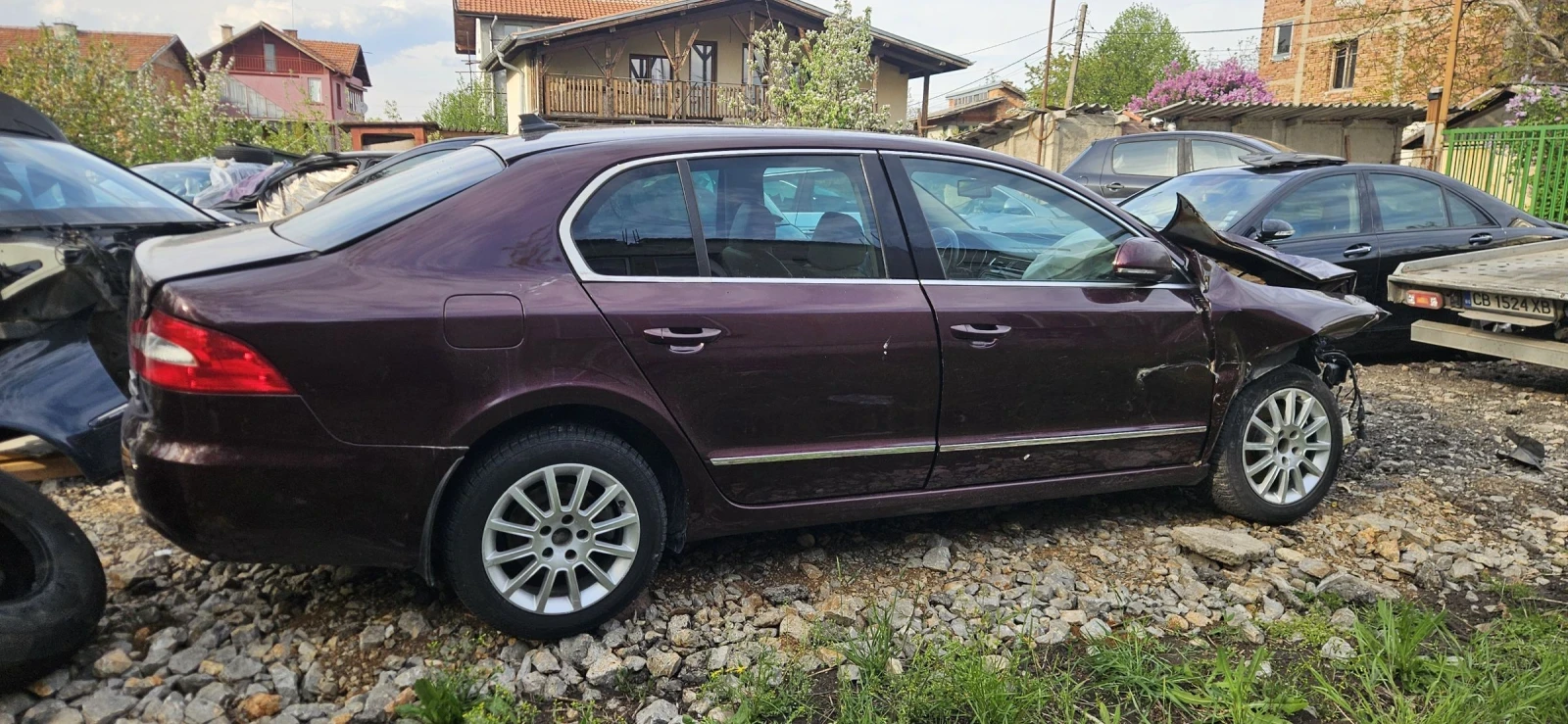 Skoda Superb 2.0 TDI DSG 170 коня, снимка 5 - Автомобили и джипове - 54382316