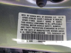 Honda Civic 2.0L I-4 DOHC, VVT, 158HP Front Wheel Drive - 18500 лв. / 9458.90 € - 59093156 14