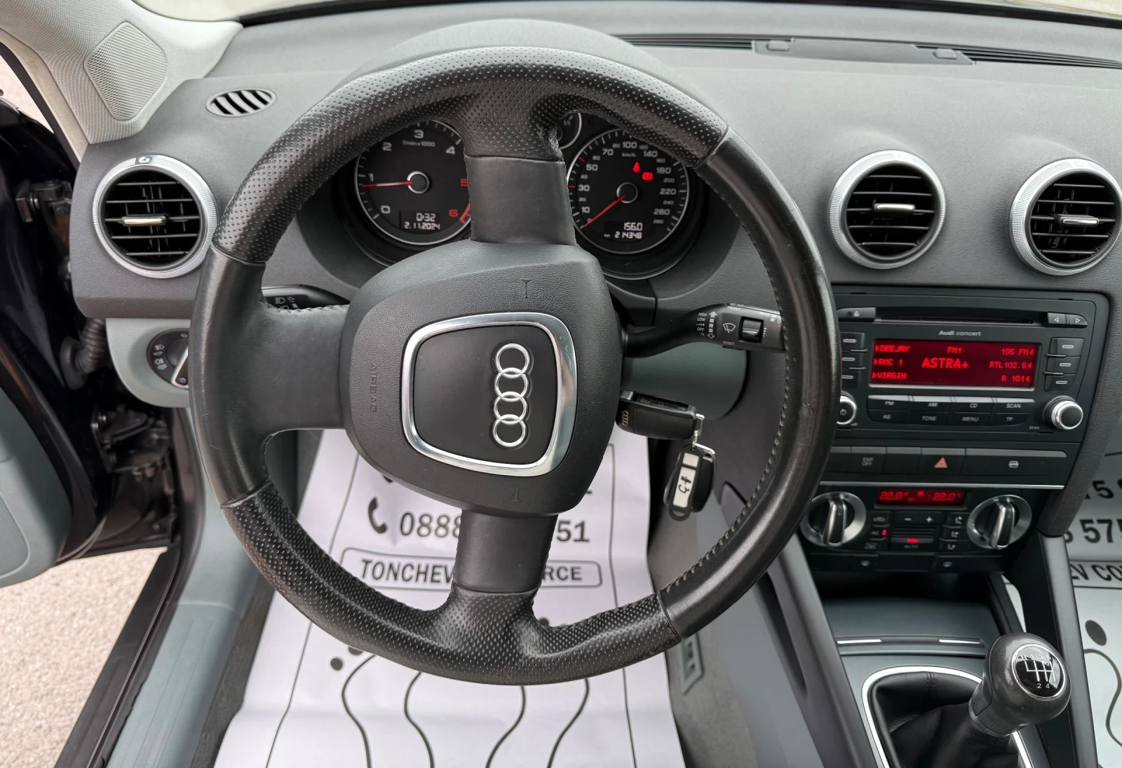Audi A3 2.0-TDI-6-speed-EURO-5A-TOP-214.000km-NEW-NEW-NEW - изображение 10
