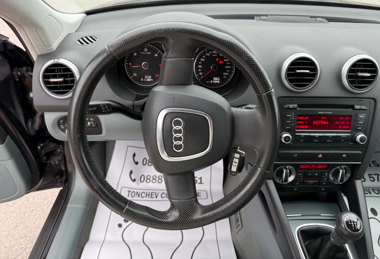 Audi A3 2.0-TDI-6-speed-EURO-5A-TOP-214.000km-NEW-NEW-NEW | Mobile.bg   12