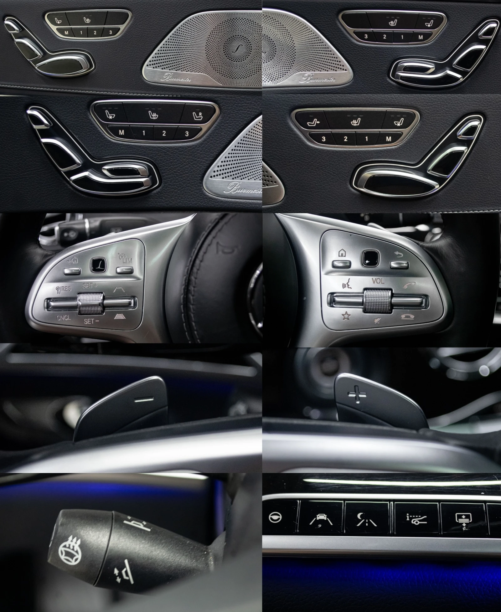 Mercedes-Benz S 350 d/4Matic/AMG/Long/Реален пробег/Сервизна история - изображение 10